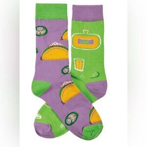 Tacos and tequila unisex Socks